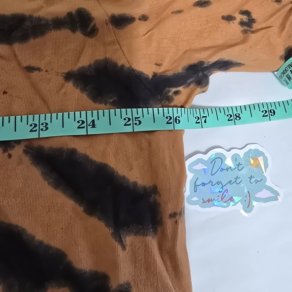 Disney Pixar Coco Brown Tie-Dye Miguel Skeleton Graphic Tee Plus Size 3/4 New - Picture 14 of 16